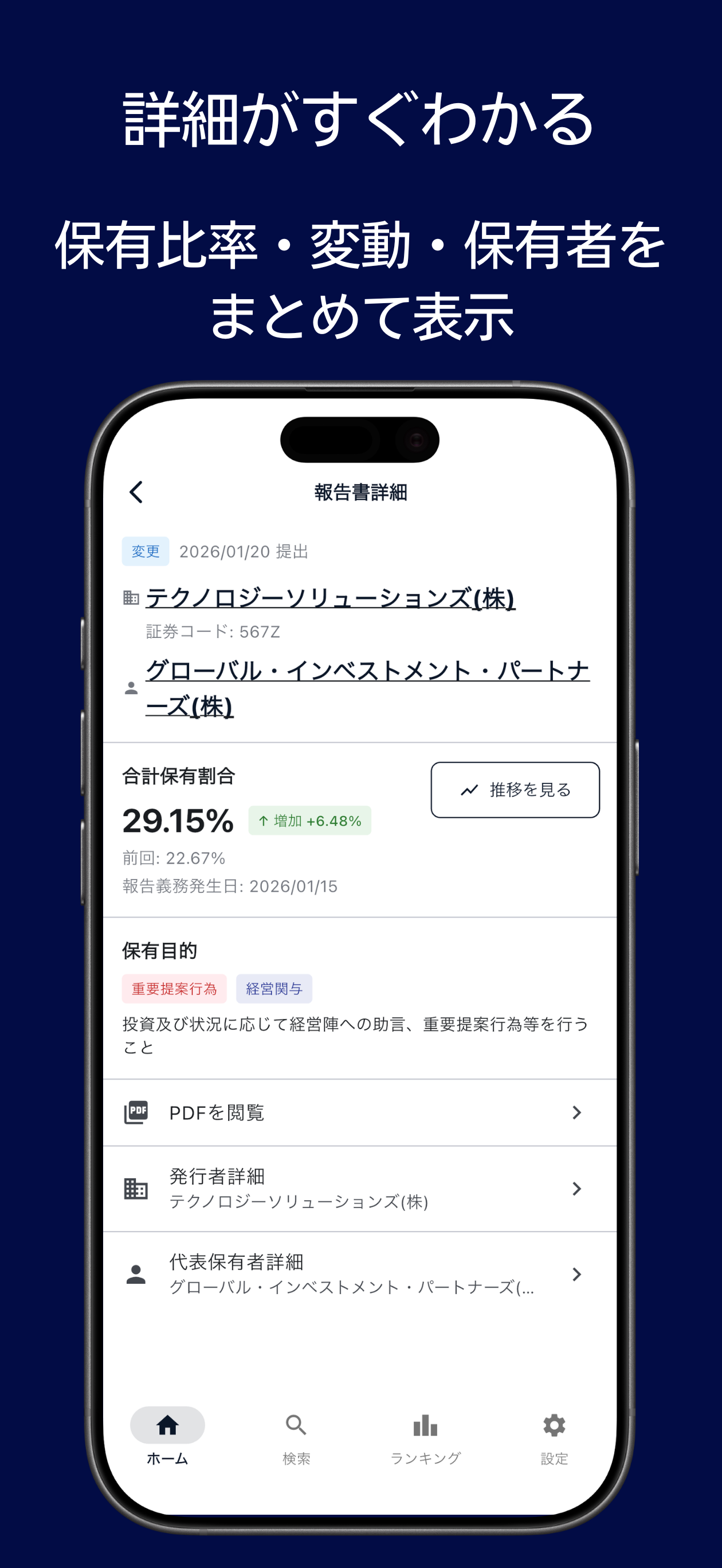 Report Detail